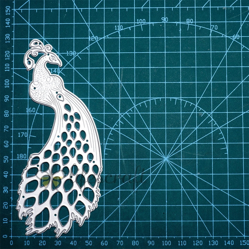 Inlovearts Peacock Cutting Dies