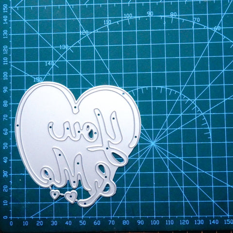 Inlovearts "You & Me" Word Metal Cutting Dies