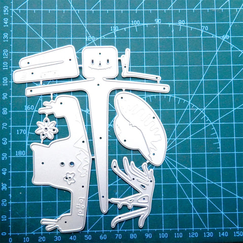 Inlovearts Scarecrow Metal Cutting Dies