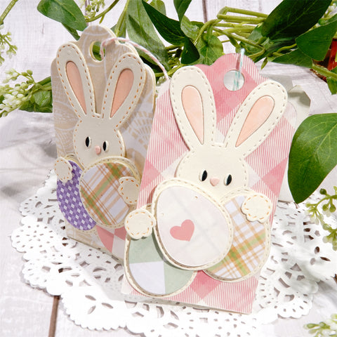 Inlovearts Easter Bunny Metal Cutting Dies