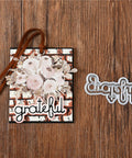 Grateful Word Decor Dies - Inlovearts