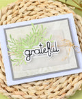 Grateful Word Decor Dies - Inlovearts