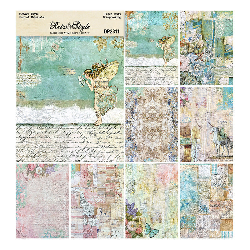 Inlovearts Fairy Dream Scrapbook & Cardstock Paper