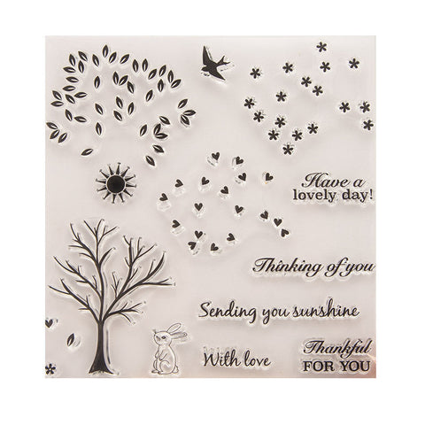 Inlovearts Spring Time Theme Clear Stamps