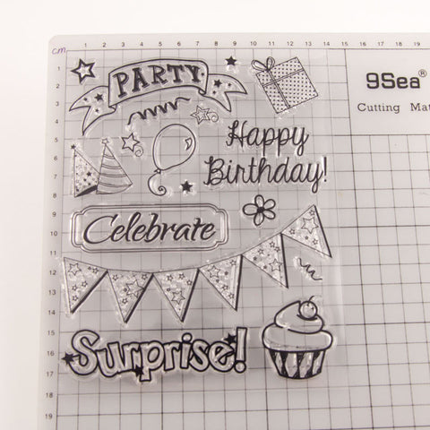 Inlovearts Birthday Celebration Clear Stamps