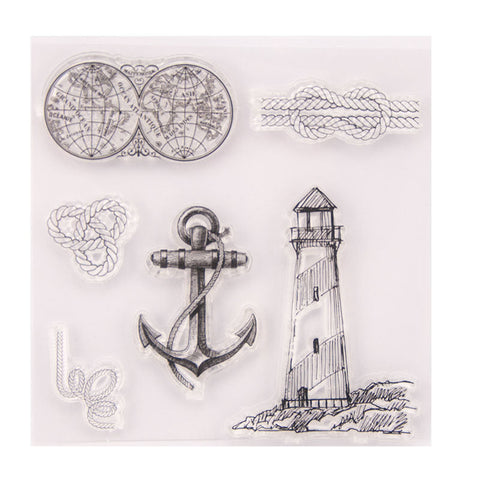 Inlovearts Sea Tools Clear Stamps