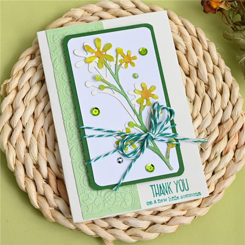 Inloveartshop Lovely Flowers Nature Decor Cutting Dies