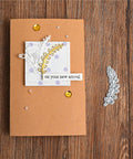 Simple Natural Leaves Dies - Inlovearts