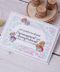 Flower Shape Hollow Background Dies - Inlovearts