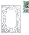 Flower Shape Hollow Background Dies - Inlovearts