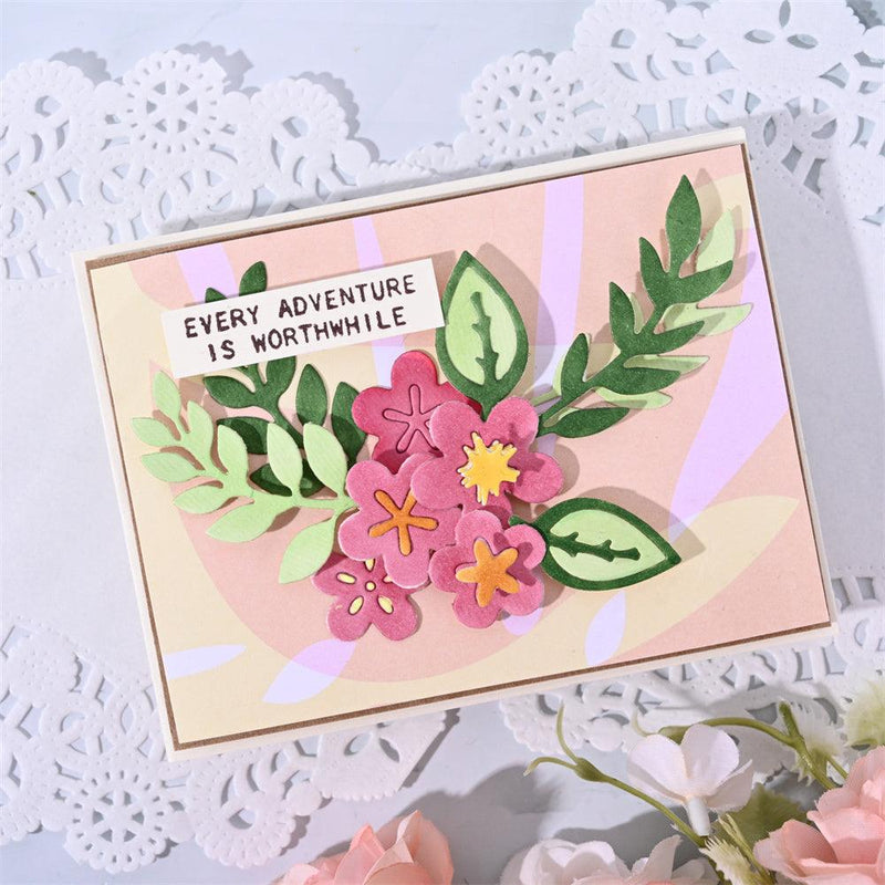 Inloveartshop Splicing Flowers and Leaves Nature Decor Cutting Dies