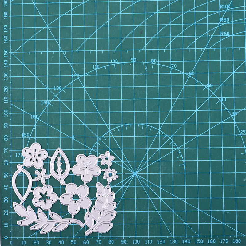 Inloveartshop Splicing Flowers and Leaves Nature Decor Cutting Dies