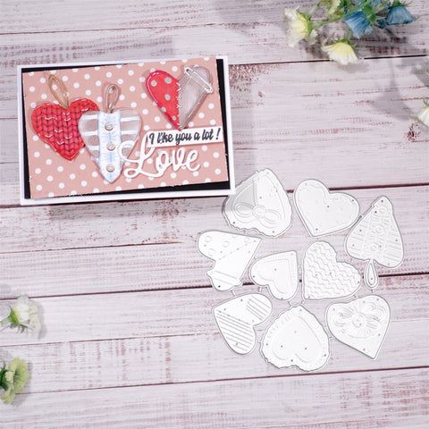 Inlovearts A Variety of Love Hearts Metal Cutting Dies