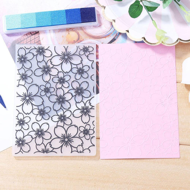 Cherry Blossom Flower Emboss Folders - Inlovearts