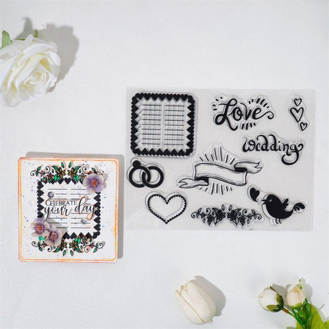 Wedding Elements Stamps - Inlovearts