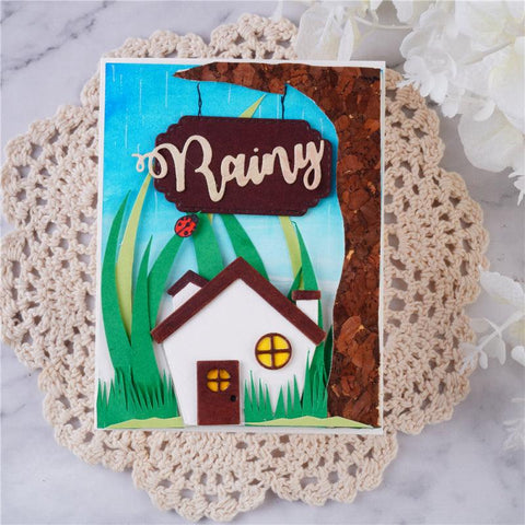 Inloveart Lovely House Metal Cutting Dies