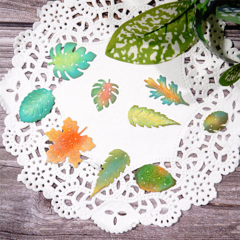 Inlovearts Different Types of Leaves Cutting Dies