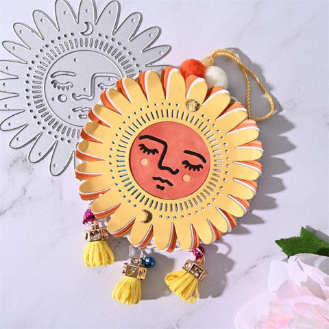 Inloveartshop Sunflower Emoji Nature Decor Cutting Dies