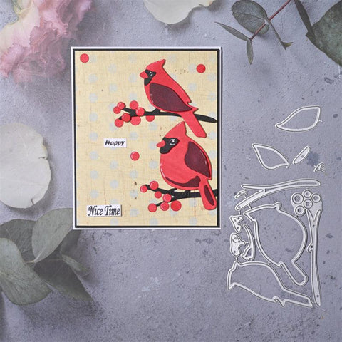 Inlovearts Cardinals Theme Cutting Dies