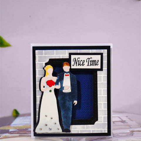 Inloveartshop 6 Couples Theme Happy Life Cutting Dies