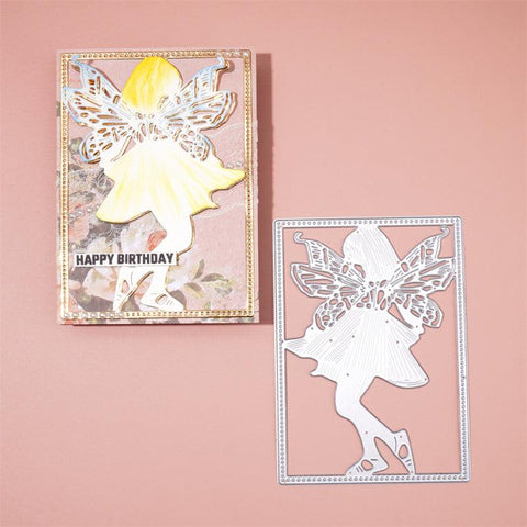 Elf Girl Character Theme Background Cutting Dies