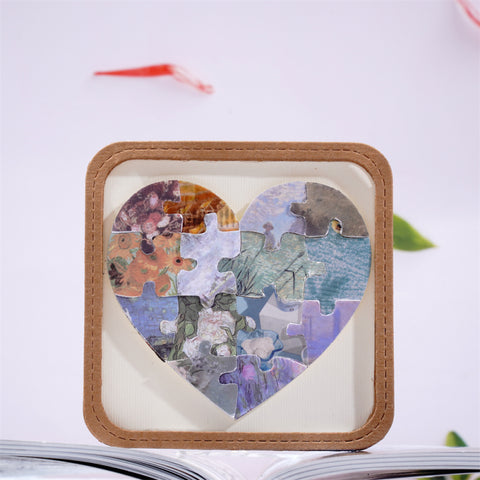 Inlovearts Heart Shape Puzzle Cutting Dies