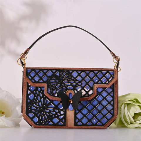 Inloveartshop Elegant Butterfly Handbag Boxes and Bags Cutting Dies