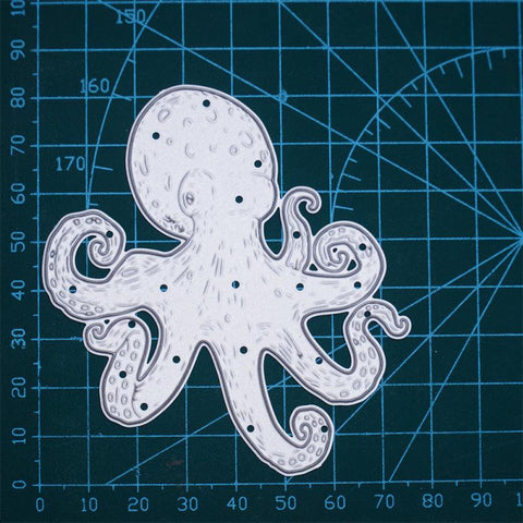 Inloveartshop Giant Octopus Animal Theme Cutting Dies