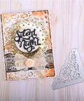 Flower Frame Corner Decor Dies - Inlovearts