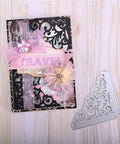 Flower Frame Corner Decor Dies - Inlovearts