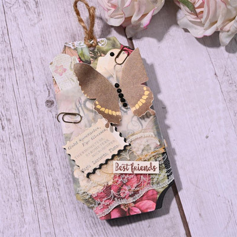 Inloveartshop Bookmarks and Various Types of Tags Decoration Cutting Dies