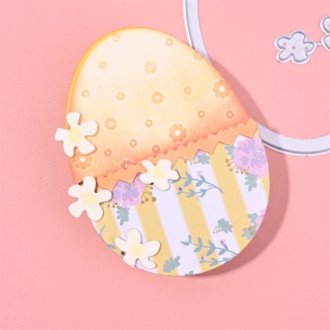 Inloveartshop 3D Easter Egg Frame Cutting Dies