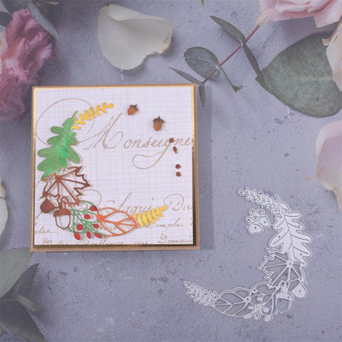 Inloveartshop Multiple Stitching Leaves Border and Frame Cutting Dies