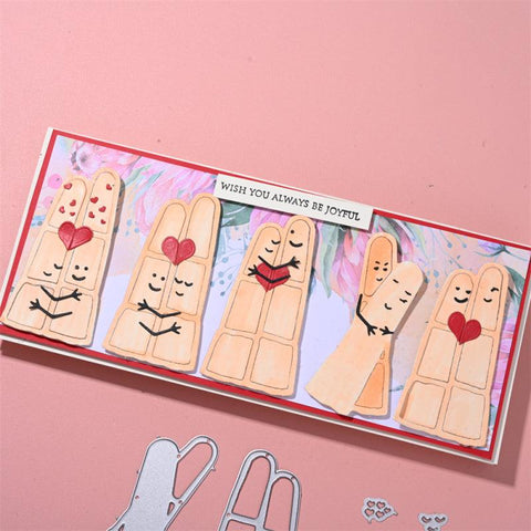 Inloveartshop Lovely Fingers Decoration Cutting Dies