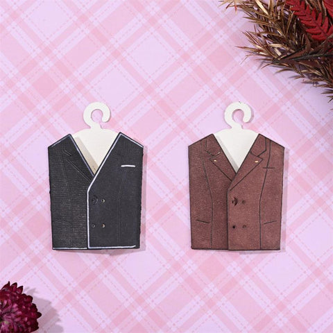 Inloveartshop Exquisite Suit Jacket Tag and Decoration Cutting Dies