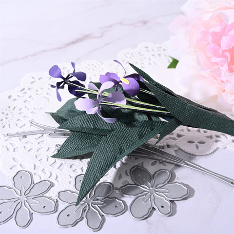 Inloveartshop 3D Layering Nature Flowers Decor Cutting Dies