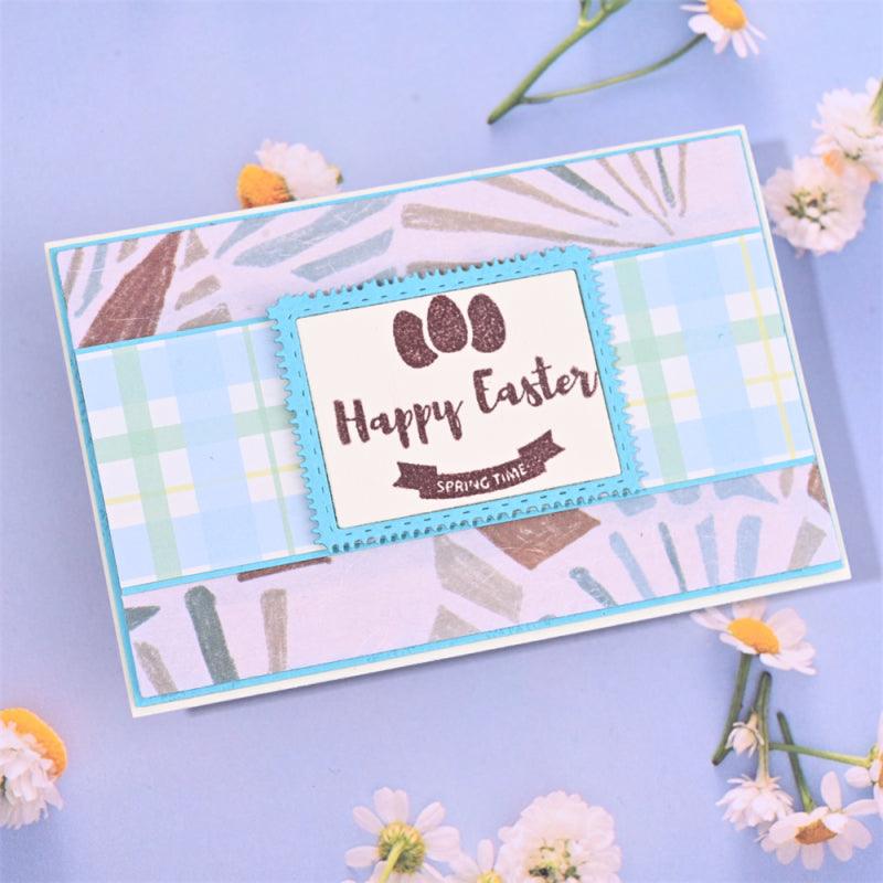 Inloveartshop 9 Stylish Easter Theme Decorations Stamps